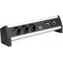 Bachmann DESK 3xCEE7/3 2x CM-CAT6A Module – Tafel-stroom- en netwerkmodule