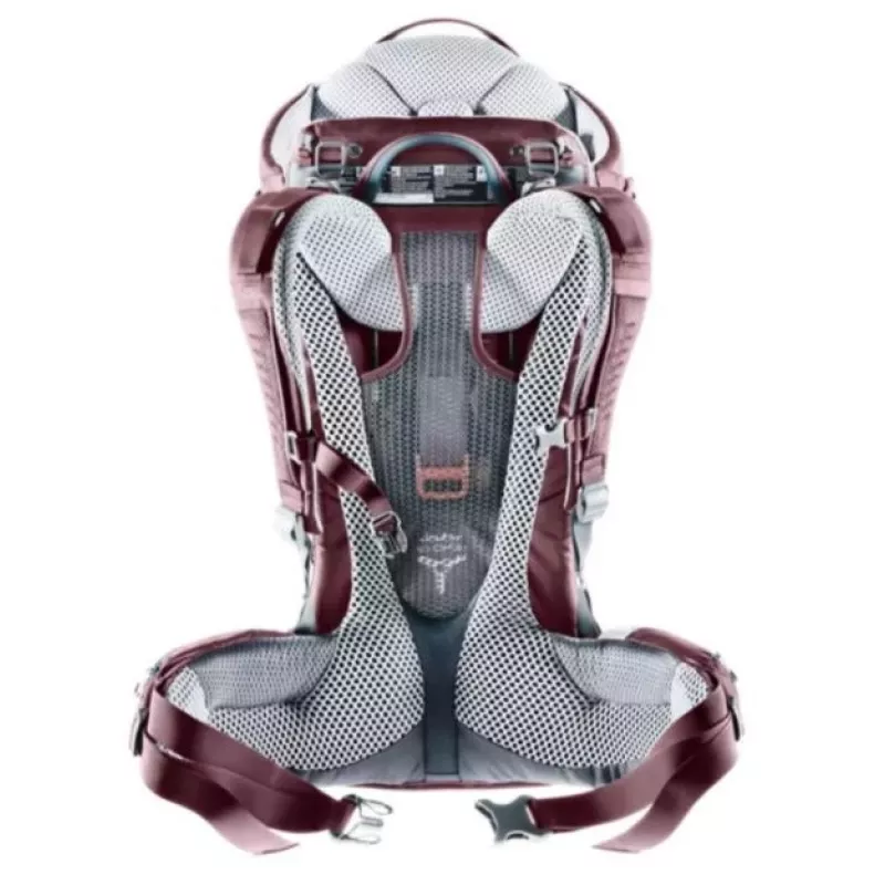 Deuter Kid Comfort babydraagrugzak polyamide rood