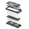 Akko Monsgeek M1 V5 ISO barebone-kit - maanlichtwit