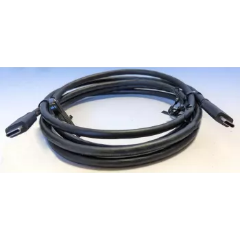 USB-C-naar-USB-C-kabel Elotouch E969524 0,6 m zwart – USB-datakabel