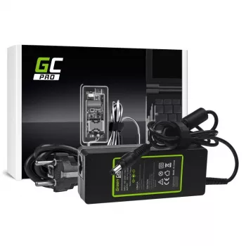 Voeding Green Cell AD26AP 75W 19V AC/DC indoor laptopoplader, zwart