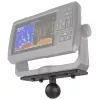 RAM Mounts RAM-111BU universele kogelhouder voor maritieme elektronica, 1,5″ kogel maat C, plaat van 6,25 x 2″