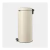 Brabantia NewIcon 30 L ronde beige afvalemmer