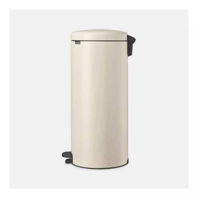 Brabantia NewIcon 30 L ronde beige afvalemmer