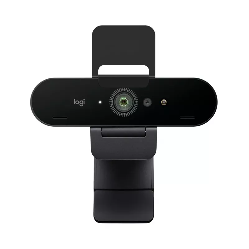 Logitech BRIO 4K Ultra HD Pro webcam 960-001106, 4096x2160, HDR, RightLight 3, 5x digitale zoom, autofocus, USB 3.0 (USB-C), zwart