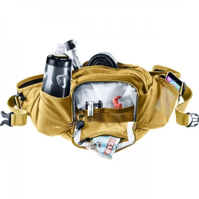 Heuptas DEUTER Pulse Pro 5L zand – lichte compacte heuptas, 5 liter