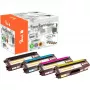 Peach 112076 tonerpatroon 4 stuks zwart, cyaan, magenta, geel