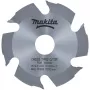 Makita - groeffrees - voor hout - 100 mm - 6 tanden - voor P/N: DPJ180ZJ (B-20644)