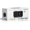Lenco CR-625BK DAB+/FM-wekkerradio met Bluetooth en draadloos opladen, zwart