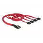 Delock - SATA- / SAS-kabel - 4-lane - SATA (v) naar 36 PIN 4iMini MultiLane (m) - 50 cm (83057)