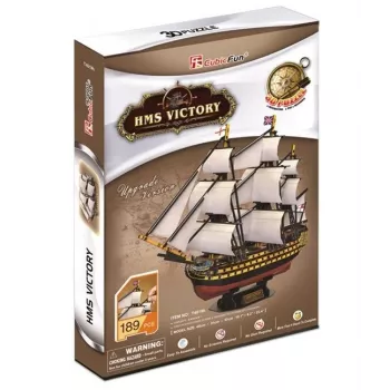 3D-puzzel CubicFun HMS Victory
