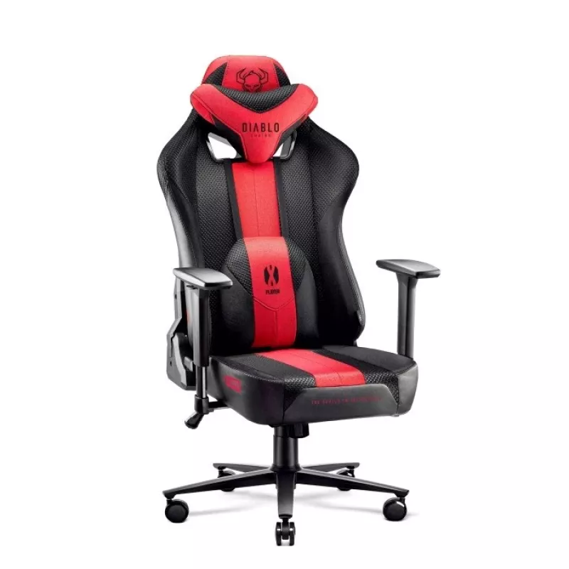 Diablo X-PLAYER 2.0. normale gamingstoel Crimson antraciet