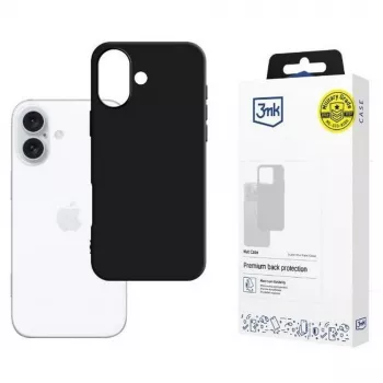 Matte Case iPhone 16 6,1 zwart