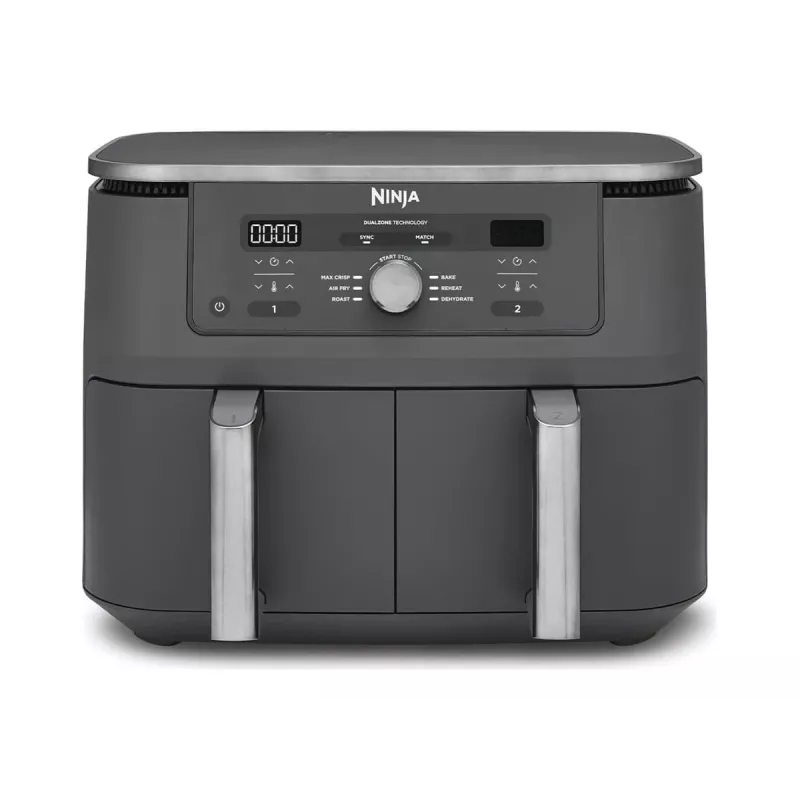 Heteluchtfriteuse Ninja DZ400EU 9,5 L 2470 W Grijs Double