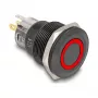 Paneel-drukknop DELOCK 22015 22 mm, 12 V, 5 soldeeraansluitingen