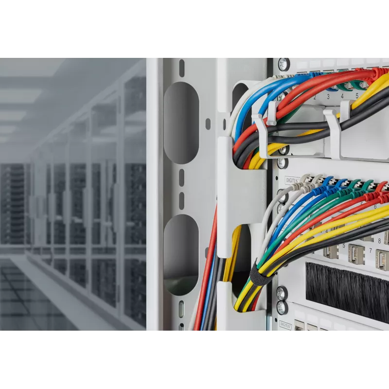 Netwerkkabel Digitus CAT 6A F/FTP RJ-45 2m grijs