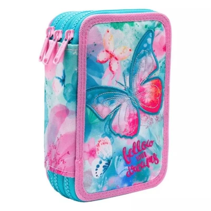 Etui CoolPack Jumper 3 DREAMS F067654 – drielaags etui met meerdere vakken