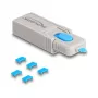 Poortblokkering DeLOCK 20925 Micro-USB 5 stuks + blokkeergereedschap