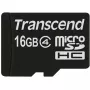 Transcend - flashgeheugenkaart - 16GB - Class 4 - microSDHC (TS16GUSDC4)