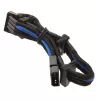SilverStone 4-polige Molex-naar 4x SATA-kabel, 300 mm - zwart/blauw