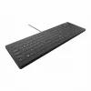 CHERRY AK-C8112 Medical USB QWERTZ Duits zwart wit full-size toetsenbord