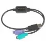 Datalogic ADP-203 wedge naar USB-adapter – 0,5 m – 2x 6-polige mini-DIN – USB A – zwart (90ACC1903)