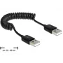 USB-kabel DeLOCK 83239 USB 2.0 0,6 m zwart