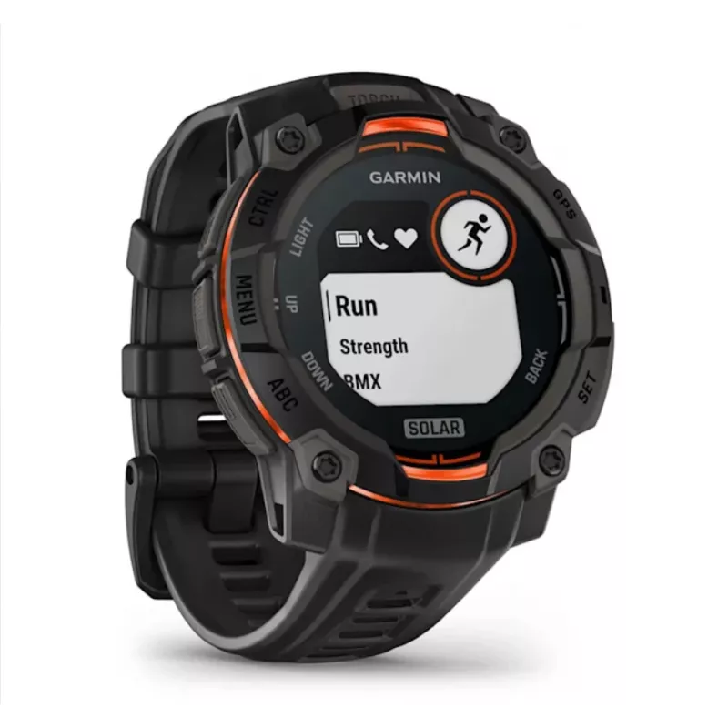 Garmin Instinct® 3 – 45 mm, solarhorloge zwart
