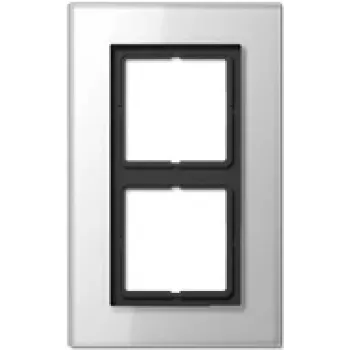 JUNG LSP 982 GL WW - zwart - grijs - glas - 115 mm - 186 mm - 1 stuk