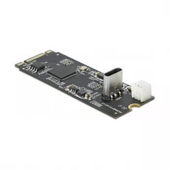 M.2 Key B+M stekker naar USB Type-C bus converter, DeLOCK, 63174