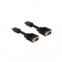 VGA-kabel DeLOCK 15 m VGA (D-Sub) zwart