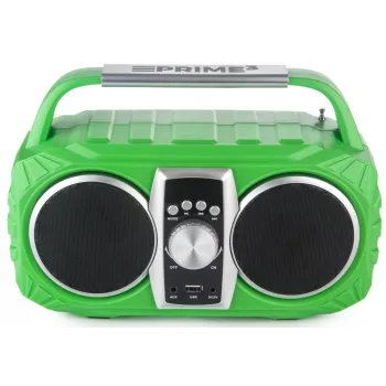 Radiowekker PRIME3 Prime3 APR71GR Neon — wekker met FM-radio en LED-display