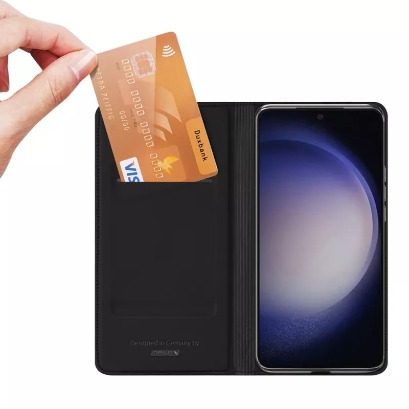 Nevox Vario Series - Samsung Galaxy S25 book case, zwart