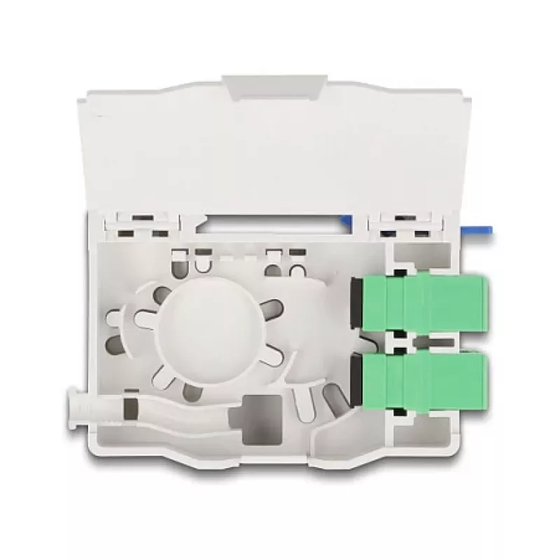 Glasvezel-aansluitbox DeLOCK 88097 SC simplex wit