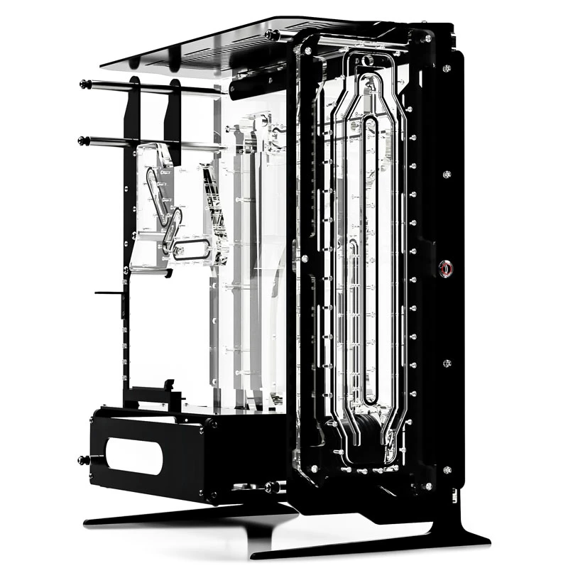 Front-verdeelplaat voor aangepaste pc-waterkoeling, Singularity Spectre 2.0 Elite – frontpaneel-reservoir-/doorstroomhouder (SC-SPECTRE-ELITE-FRONT-BK)
