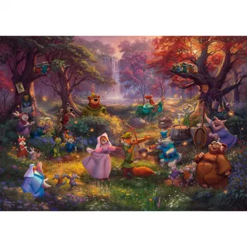 Thomas Kinkade Studios: Disney - Robin Hood, puzzel 1000 stukjes