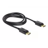 DisplayPort-kabel DeLOCK 82585 2 m zwart