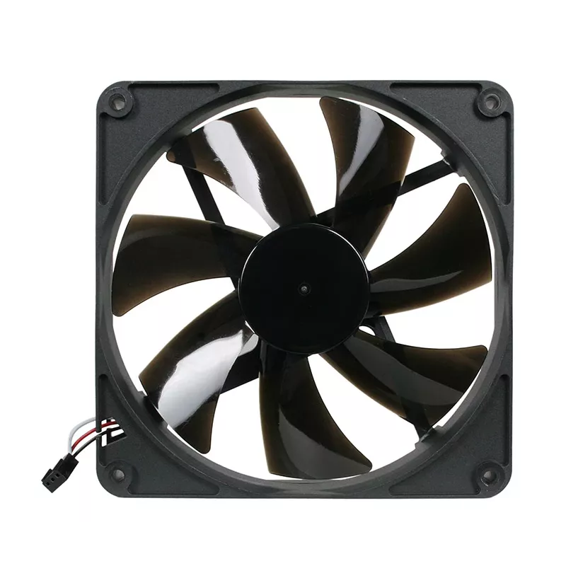Ventilator Noiseblocker zwart SilentSilentPro PK2