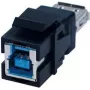 Kabel-adapter Bachmann 917.401 USB 3.0 A naar B zwart