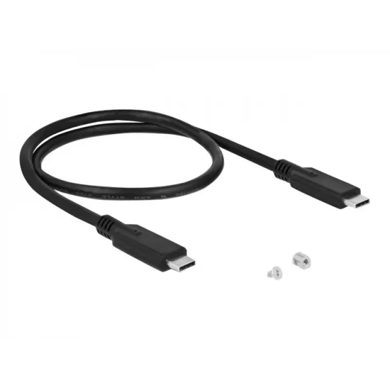Delock - behuizing voor opslagmedium - M.2 - M.2 NVMe-kaart - USB 3.1 (Gen 2) - zwart (42614)