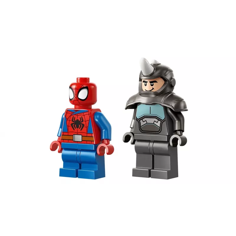 LEGO MARVEL 11206 Spidey op zijn motor tegen Rhino