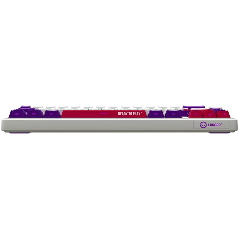 LORGAR KBP70MW, draadloos 65% mechanisch gaming-toetsenbord Pro, wit, EN-layout