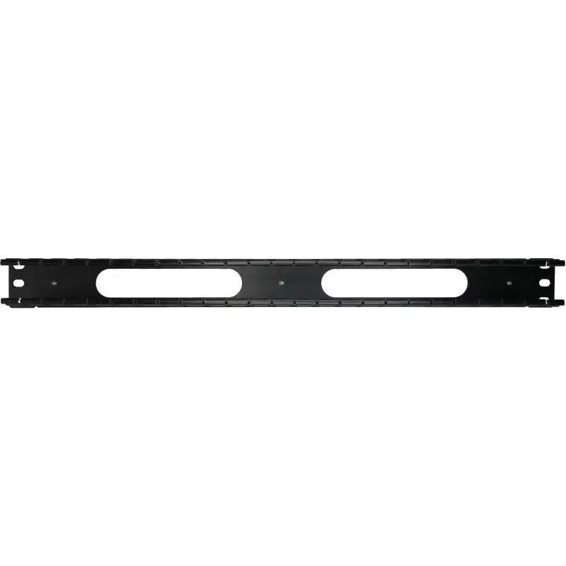 Kabelbox Alantec PK008 wandorganizer 1U zwart metaal/kunststof