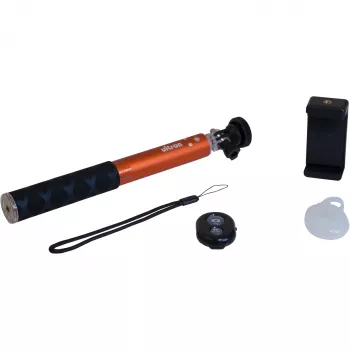 Selfiestick Ultron Alu 80 Smartphone Zwart Rood