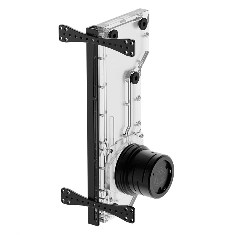 Singularity Resonance 2.0 Single D5 distro plate — enkelpomp reservoir-distributieplaat voor aangepaste waterkoeling