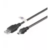 LogiLink USB-verlengkabel USB Type A, 4-polig (M) naar Mini-USB Type B, 5-polig (M) 1,8 m (USB Hi-Speed)