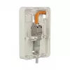 Opbouw- en verdeeldoos DELOCK 86262, wit, 82×120×31 mm