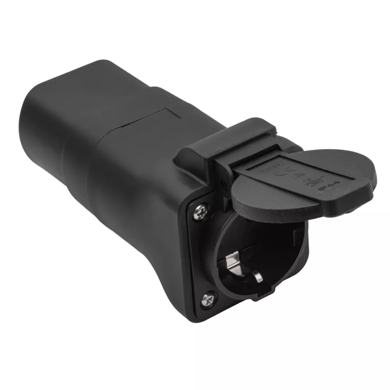 Akyga AK-SC-E29 laadstation-adapter, Type 2 (stekker) naar Schuko-stopcontact, 13 A, 3,5 kW