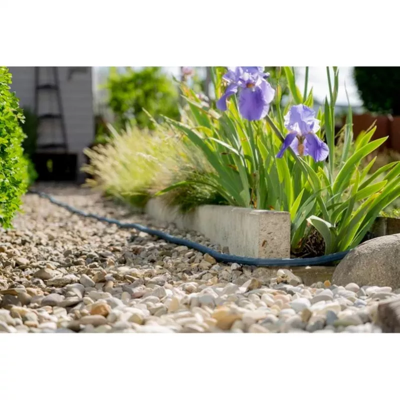 Gardena Liano tuinslang 15 m PVC zwart blauw grijs