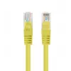 Patchkabel Cat.5e UTP 1 m geel FLUKE PASSED LANBERG 10-pack